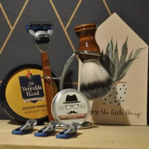 Bamboe scheerset deluxe