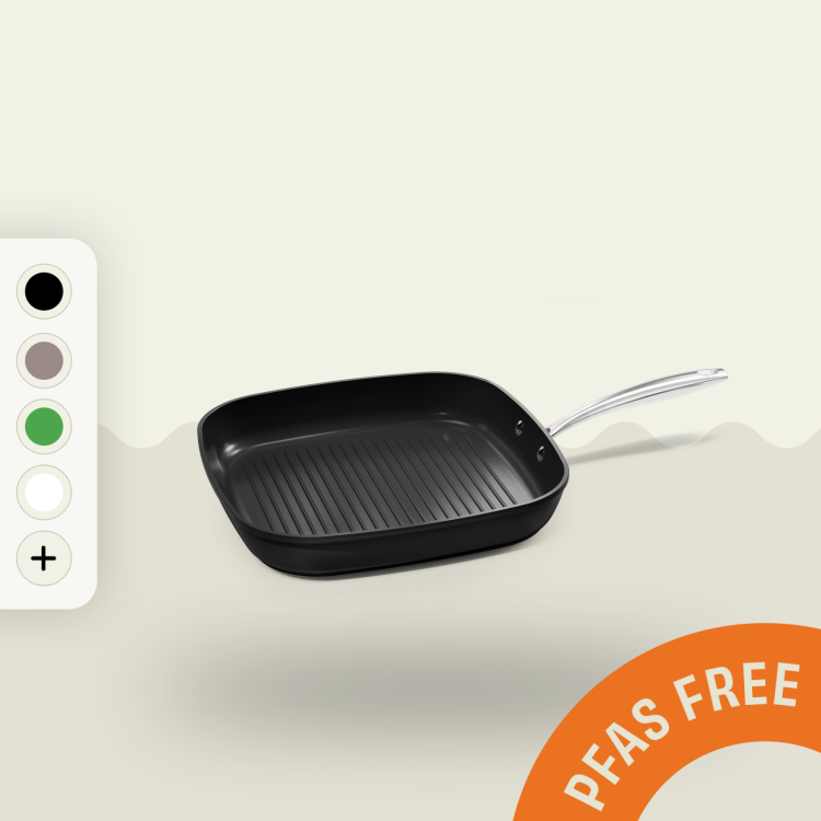 Zwart | Grillpan 28 cm | Cook & Pan - Afbeelding 2